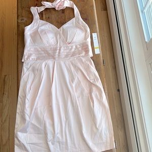 🌟BOGO🌟Snap Blush Halter Dress